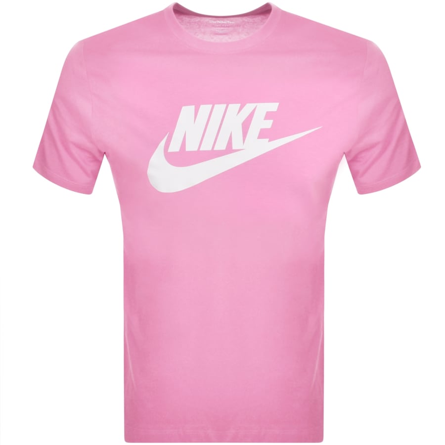 Nike Icon Futura T Shirt Pink Mainline Menswear Canada